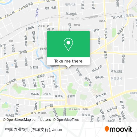 中国农业银行(东城支行) map