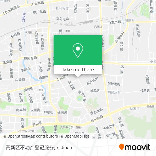 高新区不动产登记服务点 map