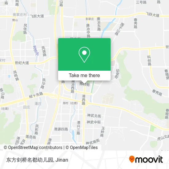 东方剑桥名都幼儿园 map
