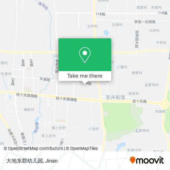 大地东郡幼儿园 map