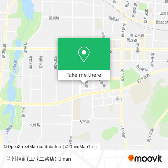 兰州拉面(工业二路店) map