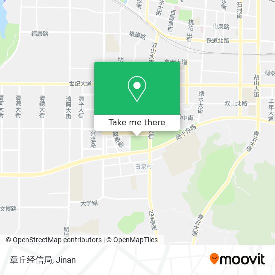 章丘经信局 map