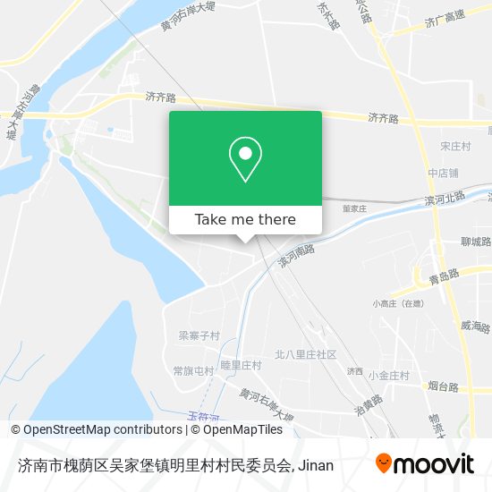济南市槐荫区吴家堡镇明里村村民委员会 map