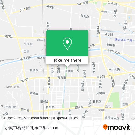 济南市槐荫区礼乐中学 map