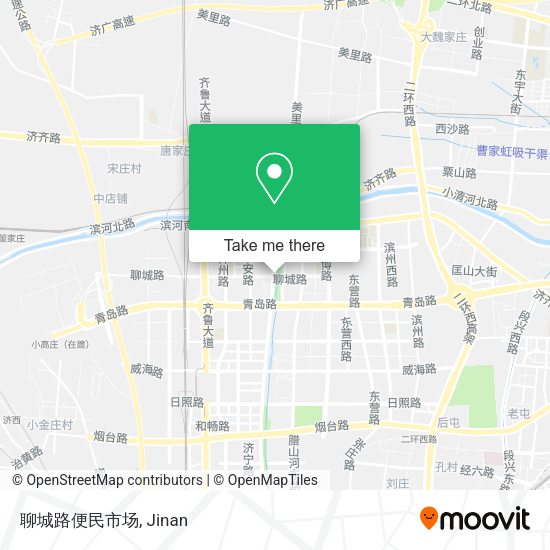 聊城路便民市场 map