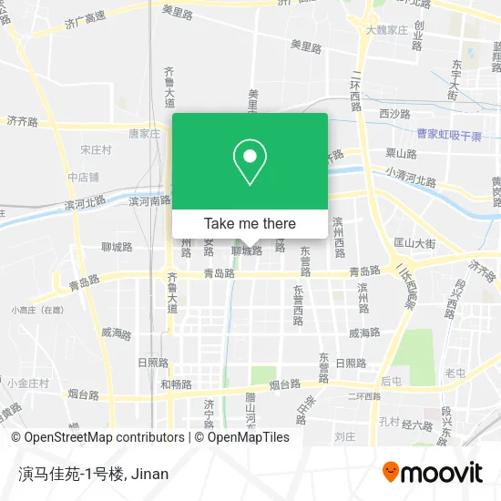 演马佳苑-1号楼 map