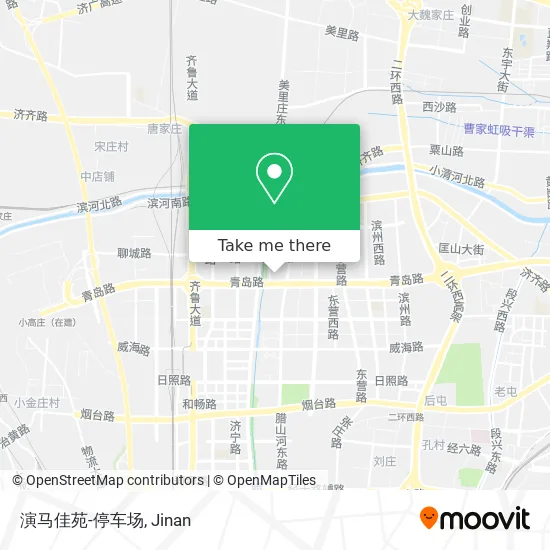 演马佳苑-停车场 map