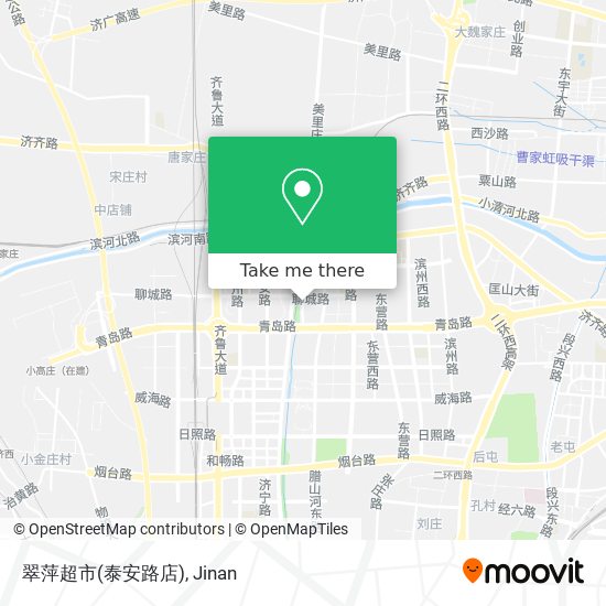 翠萍超市(泰安路店) map