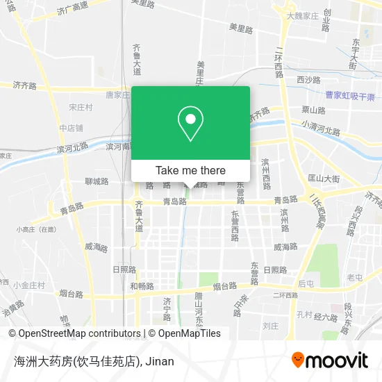海洲大药房(饮马佳苑店) map