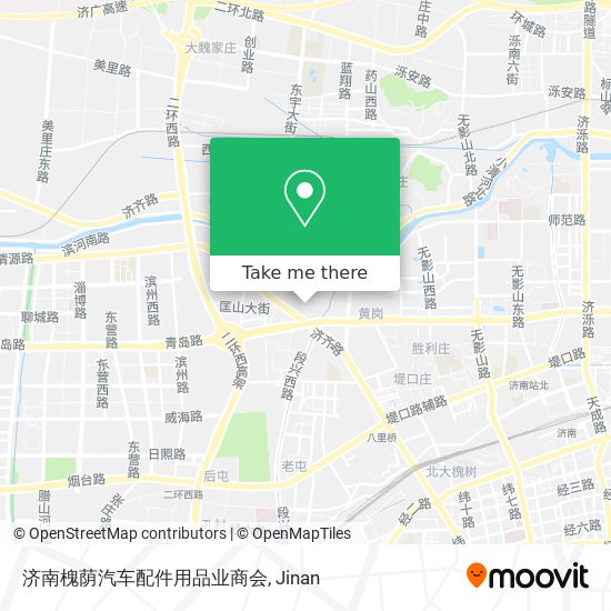济南槐荫汽车配件用品业商会 map