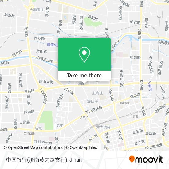 中国银行(济南黄岗路支行) map