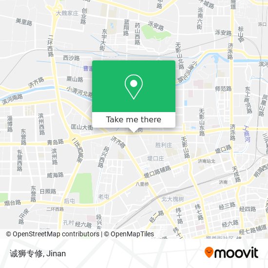 诚狮专修 map
