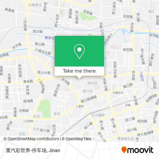 重汽彩世界-停车场 map