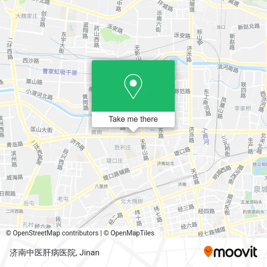 济南中医肝病医院 map