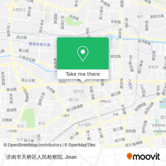 济南市天桥区人民检察院 map