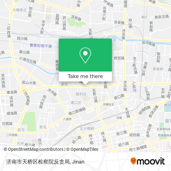 济南市天桥区检察院反贪局 map