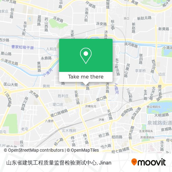山东省建筑工程质量监督检验测试中心 map
