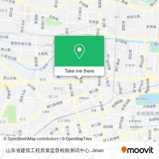 山东省建筑工程质量监督检验测试中心 map
