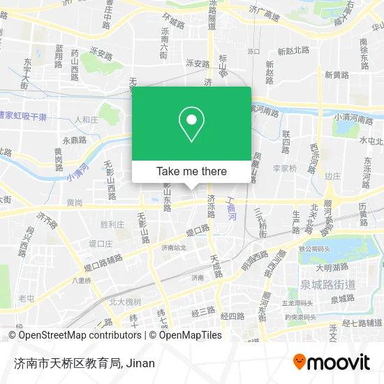 济南市天桥区教育局 map