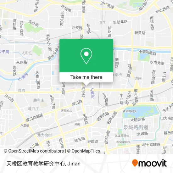 天桥区教育教学研究中心 map