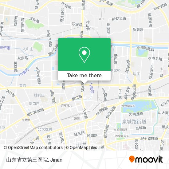 山东省立第三医院 map