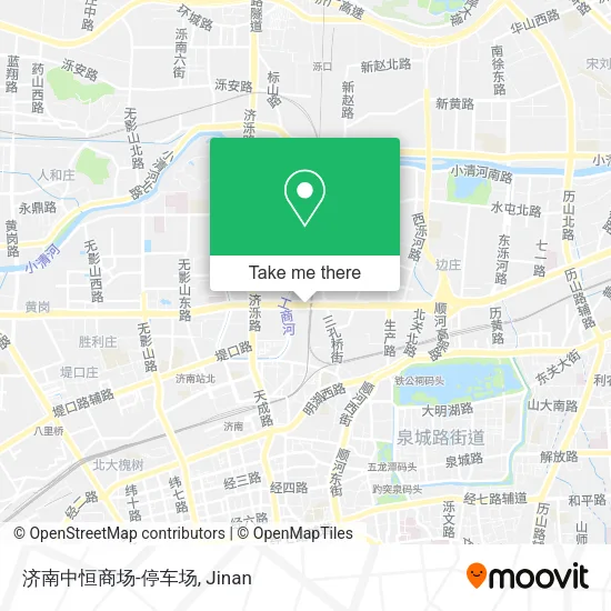 济南中恒商场-停车场 map