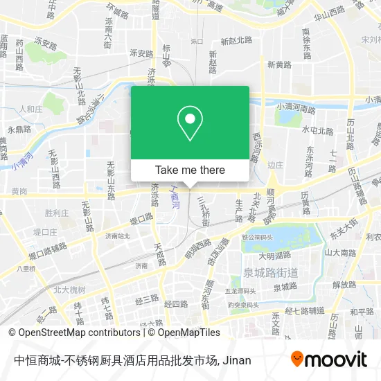 中恒商城-不锈钢厨具酒店用品批发市场 map
