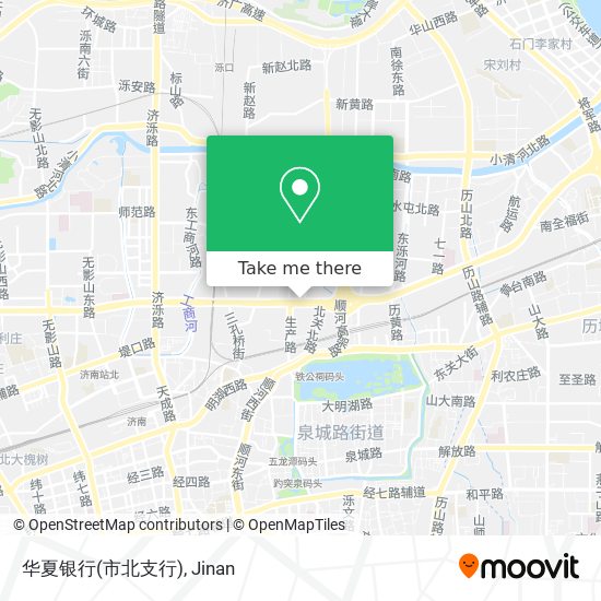 华夏银行(市北支行) map