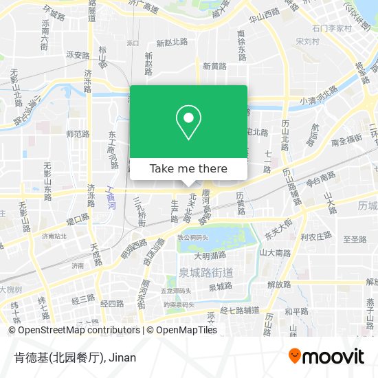 肯德基(北园餐厅) map