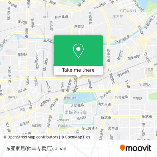 东亚家居(帅丰专卖店) map