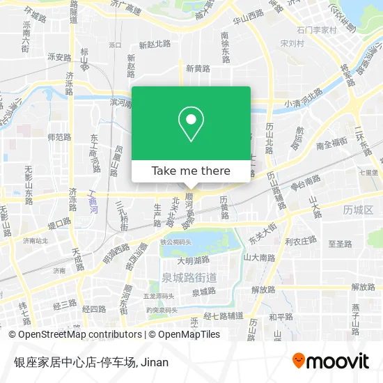 银座家居中心店-停车场 map