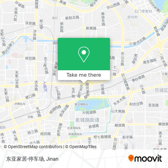 东亚家居-停车场 map