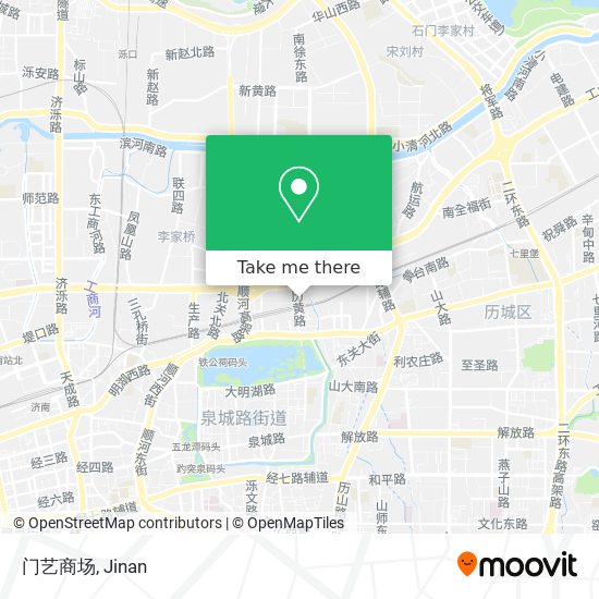 门艺商场 map