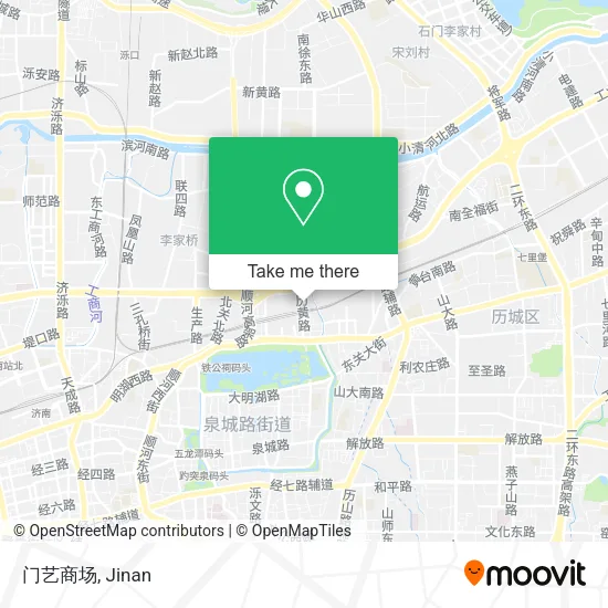 门艺商场 map