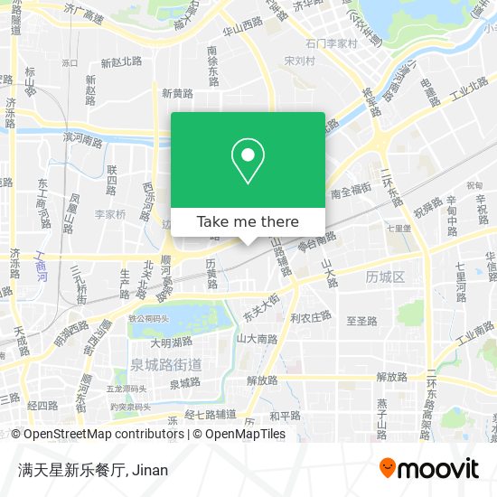 满天星新乐餐厅 map