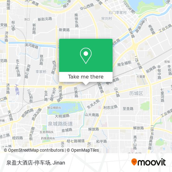 泉盈大酒店-停车场 map