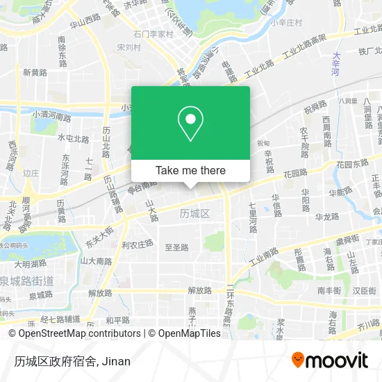 历城区政府宿舍 map