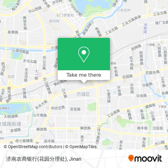 济南农商银行(花园分理处) map