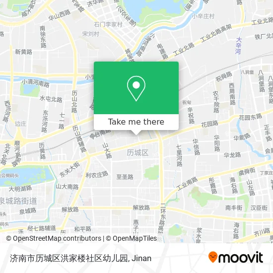 济南市历城区洪家楼社区幼儿园 map