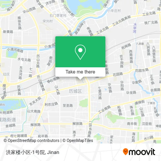 洪家楼小区-1号院 map