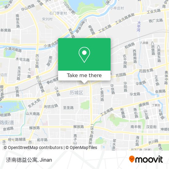 济南德益公寓 map