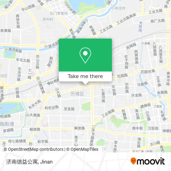 济南德益公寓 map