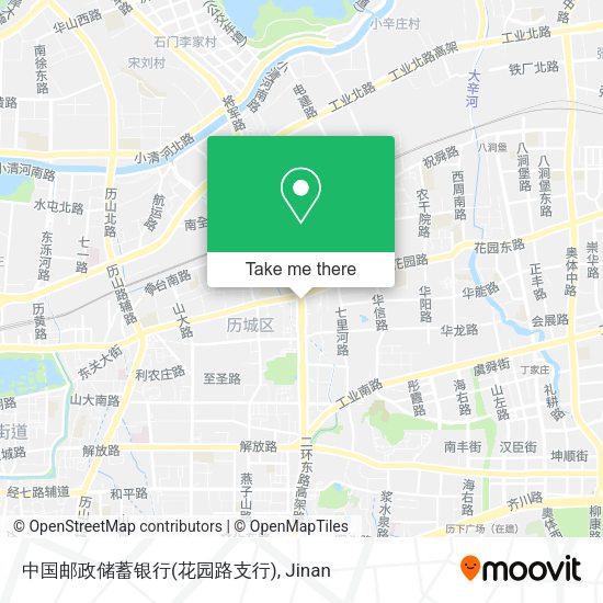 中国邮政储蓄银行(花园路支行) map