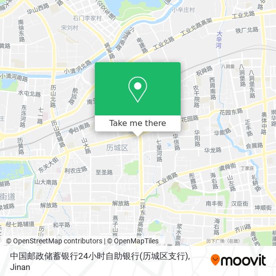 中国邮政储蓄银行24小时自助银行(历城区支行) map