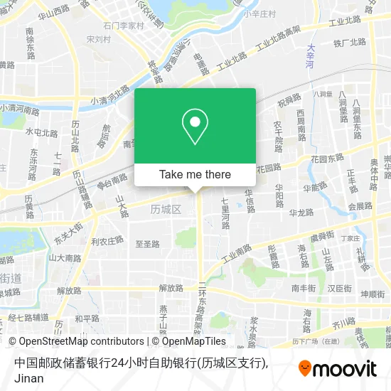 中国邮政储蓄银行24小时自助银行(历城区支行) map
