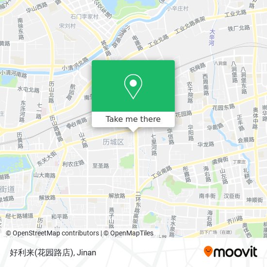 好利来(花园路店) map
