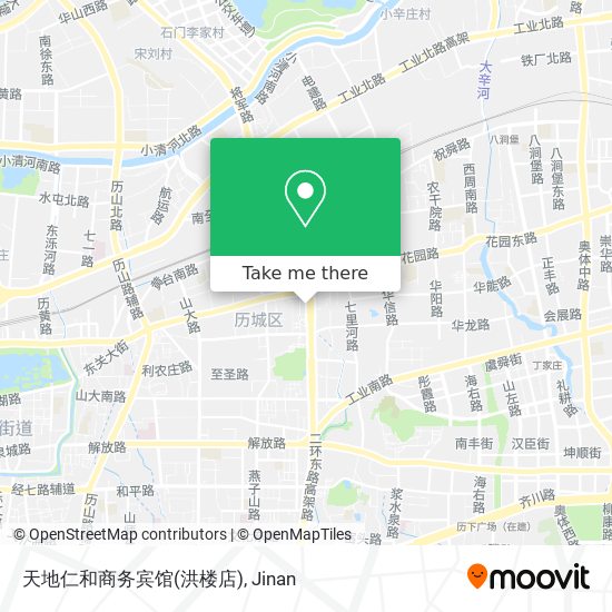 天地仁和商务宾馆(洪楼店) map