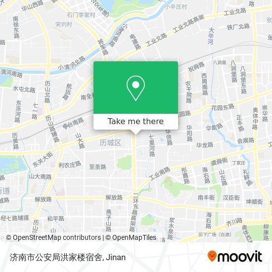 济南市公安局洪家楼宿舍 map