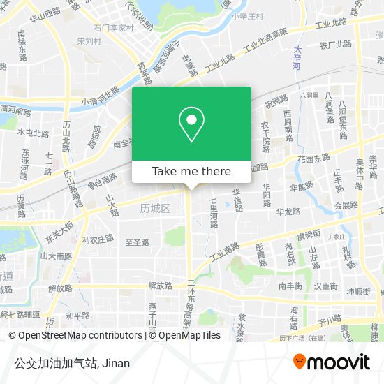 公交加油加气站 map