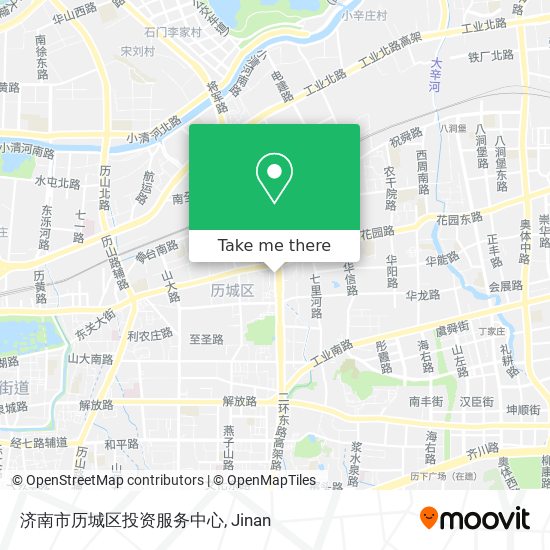 济南市历城区投资服务中心 map
